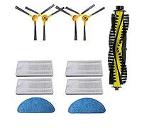 Yessetry Brosse latérale de brosse filtre compatible pour aspirateur robot X500 Accessoires