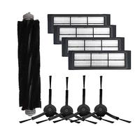 Yessetry Brosse latérale Hepa Filtre pour Mi S50 S51 S55 T4 T6 Robot Aspirateur Pièces de rechange Brosse latérale