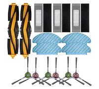 Yessetry Brosse latérale principale Filtre Mop Chiffon pour T8/T8/N8/N8 Pro Robot Aspirateur Accessoires