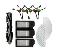 Yessetry Brosse latérale principale Filtre Mop Rag pour T10 Robot Aspirateur Accessoires de Remplacement