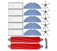 Yessetry Brosse latérale principale Hepa Filtre Mop Chiffon pour S7 T7S T7S Plus Aspirateur Accessoires