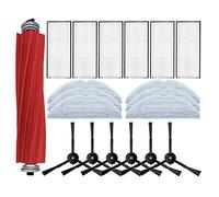 Yessetry Brosse latérale principale pour aspirateur G10 G10S G10S Pro - Filtre HEPA - Accessoires de rechange - Noir