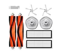 Yessetry Brosse principale côté chiffon HEPA filtre pour aspirateur Bot W10 accessoires