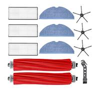 Yessetry Brosse principale latérale brosse HEPA filtre vadrouille chiffon pour aspirateur robot S7 T7S T7S Plus