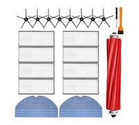 Yessetry Brosse principale/latérale HEPA Filtre Vadrouille Tissu Ensemble d'accessoires pour S7 T7S T7S Plus Robot Aspirateur