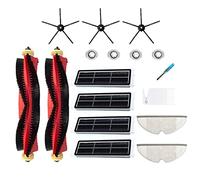 Yessetry Ensemble de filtres de brosse latérale pour aspirateur S6 S60 S65 S5 MAX T6 Accessoires de rechange Brosse de nettoyage