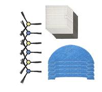 Yessetry Filtre à brosse latérale et chiffon de rechange pour aspirateur robot V8 V8S X750 A7 X800 X785 V80