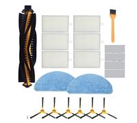 Yessetry Filtre à brosse latérale principale et chiffon de rechange pour aspirateur 800T 820S pour aspirateur C30B