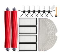 Yessetry Filtre à brosse latérale principale et chiffon de rechange pour aspirateur robot Max Max+ T8