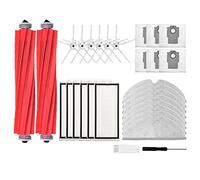 Yessetry Filtre de brosse latérale principale et chiffon de rechange pour aspirateur robot Max Max + T8