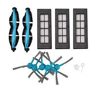 Yessetry Filtre HEPA Brosse principale Brosse latérale 3090 Robot Aspirateur Filtre Réservoir Accessoires