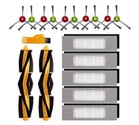 Yessetry Kit d'accessoires de rechange pour aspirateur robot OZMO T5 T8 T8 Max T9 Max T9 Power N7 N8