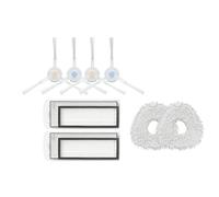 Yessetry Kit de filtre HEPA de rechange pour aspirateur robot T10, brosse latérale, filtre à serpillère, tissu
