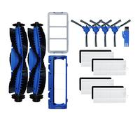Yessetry Kit pour aspirateur Robovac 11S 25C 30 30C 35C 12 15T 15C Slim Robot Aspirateur Brosse latérale principale Filtre HEPA