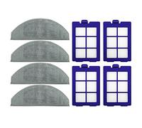 Yessetry Lingettes de rechange pour à franges Hepa Filtre pour robot hybride Robovac X8 Accessoires