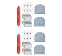 Yessetry Lot de 2 brosses latérales principales Hepa pour aspirateur robot S7 T7S Plus