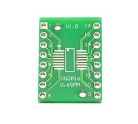 Yessetry Lot de 20 adaptateurs Sop16 Ssop16 Tssop16 vers Dip16 0,65/1,27 mm