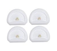 Yessetry Lot de 4 filtres à main pour aspirateur Black&Derck VLPF10 HLVA320J00