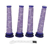 Yessetry Lot de 4 filtres de rechange lavables compatibles avec Dc58, Dc59, V6, , V8, comparé à la pièce # 965661-01