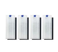 Yessetry Lot de 4 filtres plissés pour aspirateur robotique multi-surfaces, EV675