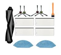 Yessetry Pour OZMO U2 DGN22 Brosse latérale principale Filtre HEPA Chiffon Robot Aspirateur Accessoires Remplacement