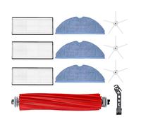 Yessetry Pour S7 Robot Aspirateur Accessoires De Rechange Main Côté Brosse Vadrouille Chiffon Hepa Filtre