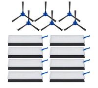 Yessetry Robovac 11+ 11 Plus Lot de 22 brosses latérales et filtre haute performance