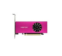 Yeston GeForce RTX 3050 6 Go GDDR6 LP (équipée d'une demi-hauteur Shifter) Cartes graphiques PCI Express 3.0 Carte graphique PCI Express 3.0 pour ordinateur de bureau, PC, jeux vidéo
