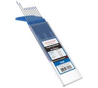 YESWELDER Soudage TIG Tungstène Électrode 2% lanthane 1.6mm x 175mm (bleu, WL20/EWLa-2) 10-pk