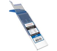 YESWELDER Soudage TIG Tungstène Électrode 2% lanthane 2.4mm x 175mm (bleu, WL20/EWLa-2) 10-pk
