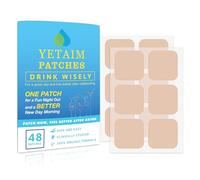 YETAIM Lot de 48 patchs de récupération pour homme et femme - Energy Boost - Récupération rapide - Soutien de fête jour et nuit - À appliquer sur le bras, le cou, le poignet et le dos pour une fête