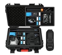 YETEETH Étui de transport pour GoPro Hero 12, étanche, coque rigide, étui de rangement pour GoPro Hero 12/11/10/9/8/Media Mod/Volta/Creator Edition/Caméra d'action et autres accessoires