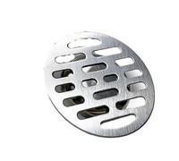 YETGFBH Bonde Douche,Siphon de Sol Couvercle de vidange de Sol Rond en Acier Inoxydable, 1 pièce, Anti-colmatage, for Salle de Bain, Machine à Laver, Toilettes, égouts(9.0cm)