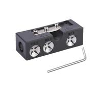 YETGFBH Kit de Réparation de Queue de Billard Outil de réparation de Pointe de Queue de Billard, Outil de Mise en Forme Professionnel, Accessoires de Billard(Metal,11 in 1)