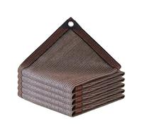YETGFBH Toile D'ombrage,Toile Ombrage Exterieur Filet Pare-Soleil d'extérieur, Filet de Protection de Jardin, Anti-UV, en PEHD, for Balcon, Plantes, Isolation Thermique(Coffee,2mx3m)