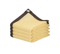 YETGFBH Toile D'ombrage,Toile Ombrage Exterieur Filet Pare-Soleil d'extérieur, Filet de Protection de Jardin, Anti-UV, en PEHD, for Balcon, Plantes, Isolation Thermique(Beige,3mx4m)