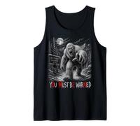 Yeti Bigfoot You Must Be Warned Omen Avertissement Subliminal Débardeur