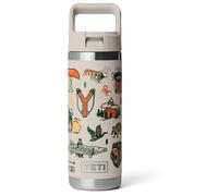 Yeti Coolers - Rambler Bottle C Straw - Bouteille isotherme - 532 ml - summer graphic cape taupe