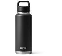 YETI Rambler Bottle Chug, Vacuum Insulated Stainless Steel Bottle with Chug Cap, Black, 64 oz (1.9 L)