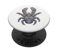 Yeti Crabe Abstrait Ocean Art Marine Life Coloré PopSockets PopGrip Adhésif