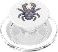 Yeti Crabe Abstrait Ocean Art Marine Life Coloré PopSockets PopGrip pour MagSafe