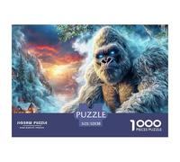 Yeti en Hiver Puzzle Adulte 1000 Pièces De Qualité Supérieure : Maîtrisez Le Défi du Puzzle Difficile - pour Un Large Panel Dès 14 Ans 52x38cm/1000pcs