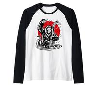 Yeti équitation Loch Ness dans l'art fantastique sauvage Manche Raglan