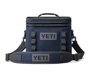 YETI Hopper Flip 8 Cool Bag, Portable & Insulated Backpack Cooler, Navy