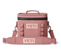YETI Hopper Flip 8 Cool Bag, Portable & Insulated Backpack Cooler, Sandstone Pink