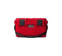 YETI LoadOut GoBox 30 Gear Case - Boîte de rangement étanche pour outils, équipements et essentiels de camping - Boîte à outils empilable robuste avec plateau et séparateur, Resue Red, 30, Mallette de