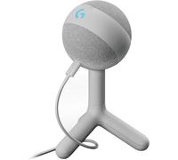 Yeti Orb Microphone Gaming RVB à condensateur avec LIGHTSYNC, USB prêt à l`Emploi pour Streaming, cardioïde, pour PC/Mac - Blanc