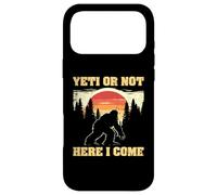 Yeti Ou Pas Ici Je Viens - Vintage Bigfoot Hunter Sasquatch Coque pour iPhone 17 Pro Max