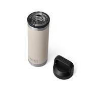 YETI Rambler Bottle Chug, Vacuum Insulated Stainless Steel Bottle with Chug Cap, Cape Taupe, 18 oz (532 ml)