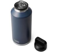 YETI Rambler Bottle Chug, Vacuum Insulated Stainless Steel Bottle with Chug Cap, Navy, 64 oz (1.9 L)